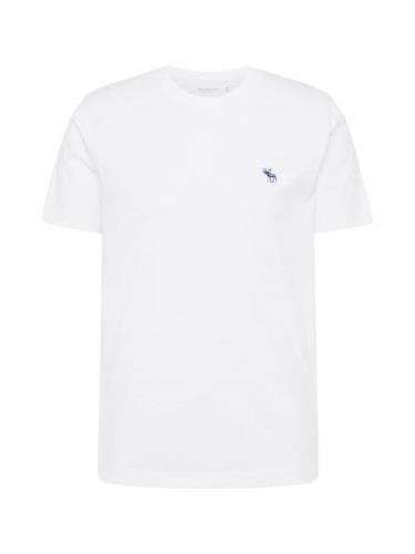 Abercrombie & Fitch Bluser & t-shirts  mørkeblå / hvid