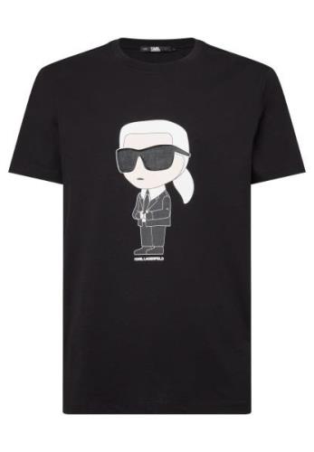 Karl Lagerfeld Bluser & t-shirts  beige / sort / hvid