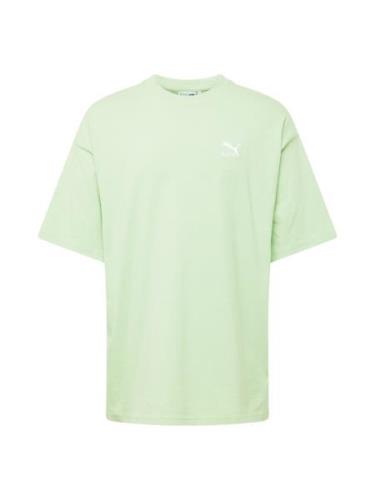 PUMA Bluser & t-shirts 'Better Classics'  lysegrøn / hvid