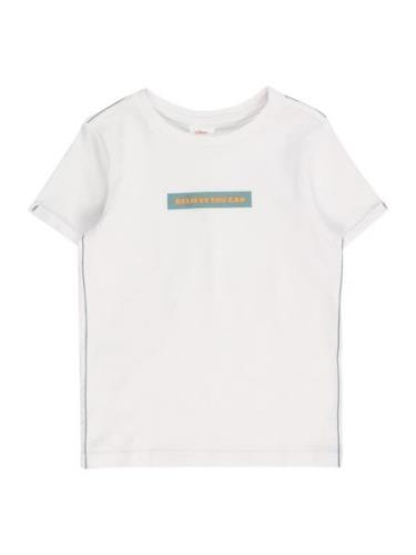 s.Oliver Shirts  dueblå / koral / hvid