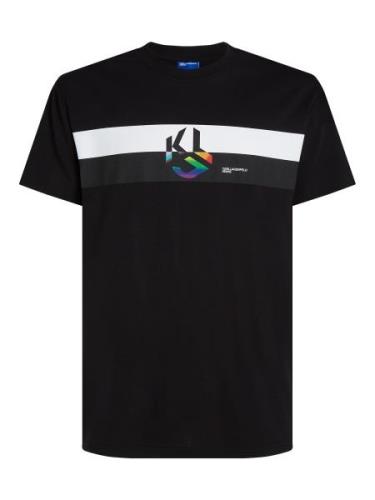 KARL LAGERFELD JEANS Bluser & t-shirts  blandingsfarvet / sort