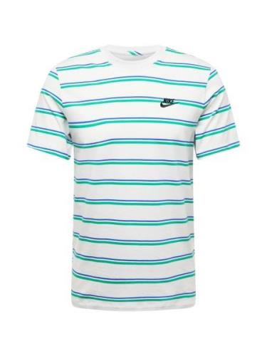 Nike Sportswear Bluser & t-shirts 'CLUB'  blå / turkis / sort / hvid