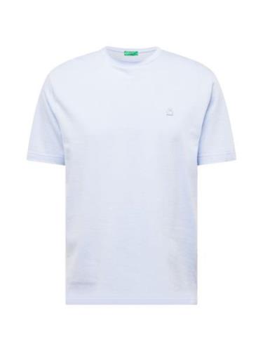 UNITED COLORS OF BENETTON Bluser & t-shirts  dueblå / hvid