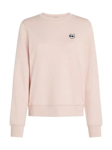 Karl Lagerfeld Sweatshirt  creme / lyserød / sort