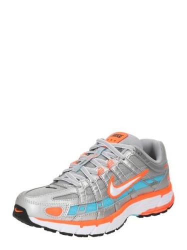 Nike Sportswear Sneaker low 'P-6000'  blå / orange / sølv