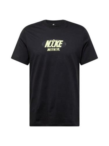 Nike Sportswear Bluser & t-shirts  pastelgul / lysegrå / sort