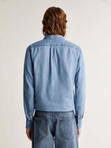 Scalpers Skjorte 'New Forest'  blue denim