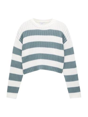 Pull&Bear Pullover  lysegrøn / hvid