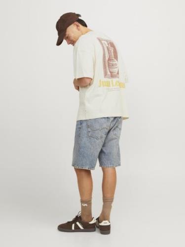 JACK & JONES Bluser & t-shirts 'Milos'  creme / brun / gul