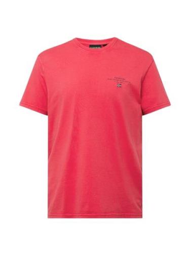 NAPAPIJRI Bluser & t-shirts 'SELBAS'  rød / sort