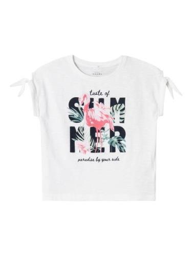 NAME IT Bluser & t-shirts 'VEET'  mint / lyserød / sort / hvid