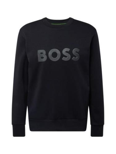 BOSS Sweatshirt 'Salbo'  antracit / sort