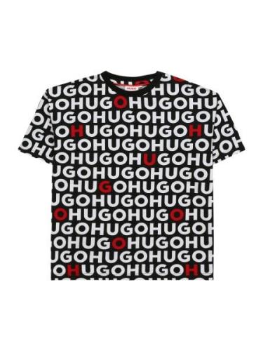 HUGO Shirts  rød / sort / hvid
