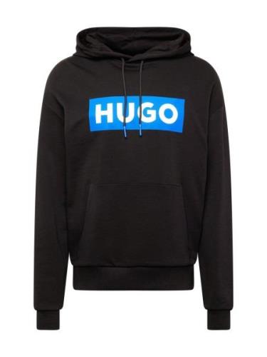 HUGO Sweatshirt 'Nalves'  azur / sort / offwhite