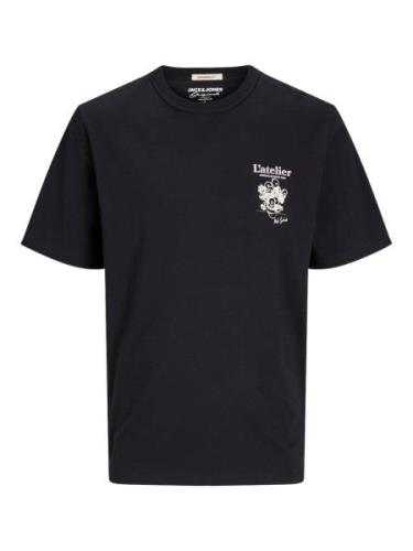 JACK & JONES Bluser & t-shirts 'JORNOTO'  pastelgul / lyserød / sort