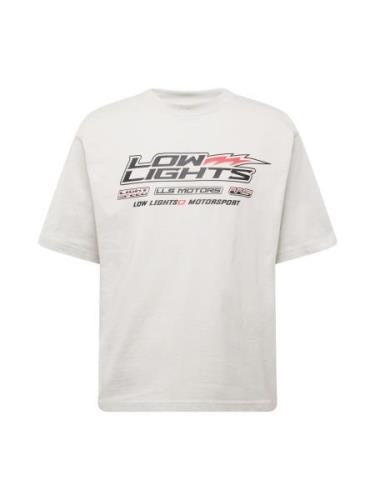 Low Lights Studios Bluser & t-shirts 'Motors'  lysegrå / rød / sort
