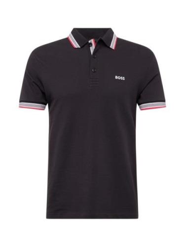 BOSS Bluser & t-shirts 'Paddy'  pink / sort / hvid