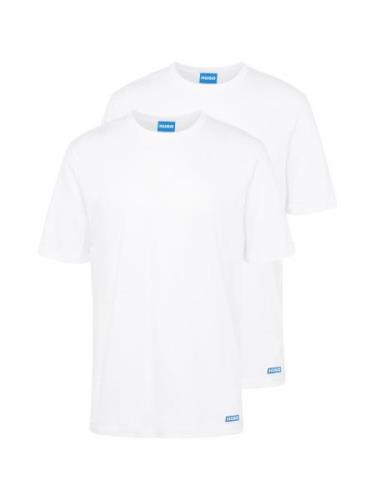 HUGO Bluser & t-shirts 'Naolo'  blå / hvid