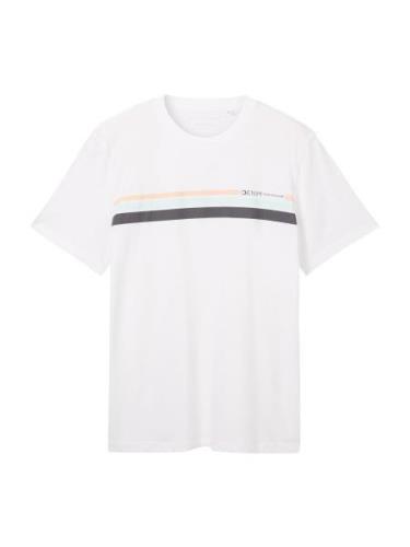 TOM TAILOR DENIM Bluser & t-shirts  marin / mint / abrikos / hvid