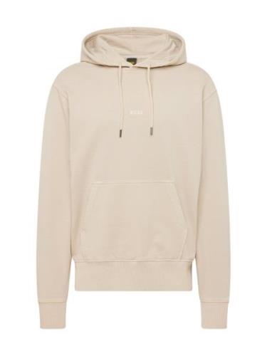 BOSS Sweatshirt 'We_Dye'  lysebeige