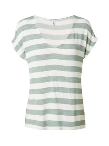 ONLY Shirts 'LIRA'  pastelgrøn / hvid