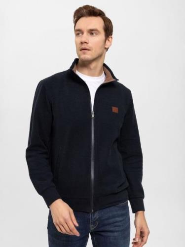 Antioch Cardigan  navy / brun