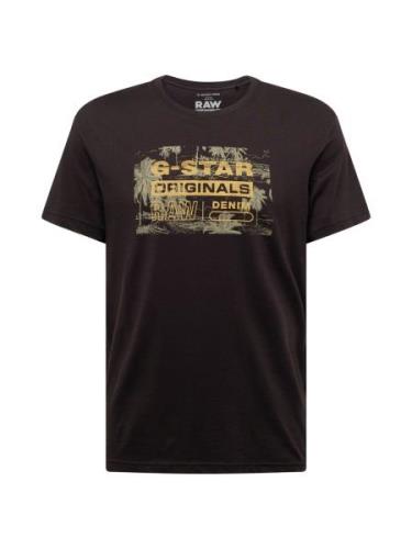 G-Star RAW Bluser & t-shirts  sennep / khaki / sort