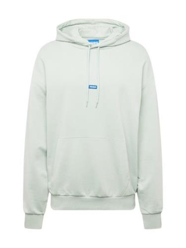 HUGO Sweatshirt 'Nalonso'  royalblå / pastelgrøn / hvid