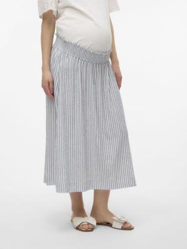 Vero Moda Maternity Nederdel 'BERTA'  marin / hvid