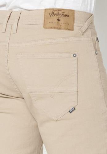 KOROSHI Jeans  lysebeige