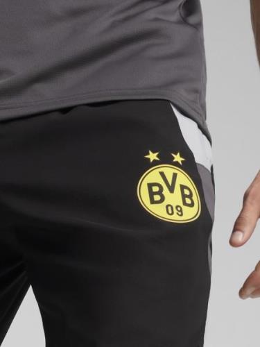 PUMA Sportsbukser 'BVB'  gul / grå / mørkegrå / sort