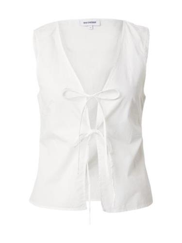 WEEKDAY Bluse 'Cecile'  hvid