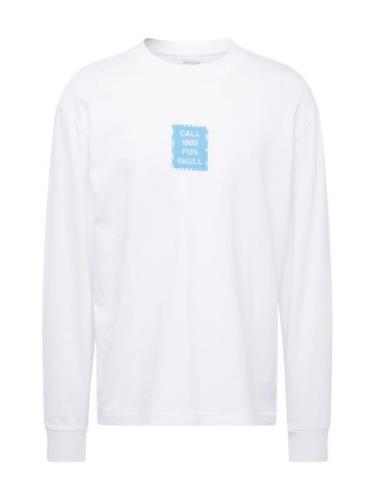 RVCA Bluser & t-shirts 'CALL'  himmelblå / hvid