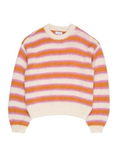 Vero Moda Girl Pullover 'Vmrhapsody'  beige / lilla / orange