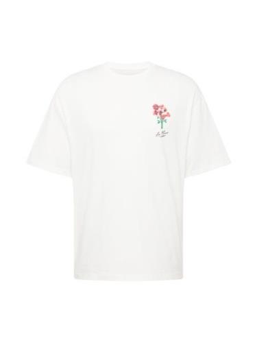 JACK & JONES Bluser & t-shirts  ecru / grøn / lys rød / sort