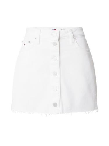 Tommy Jeans Nederdel  white denim