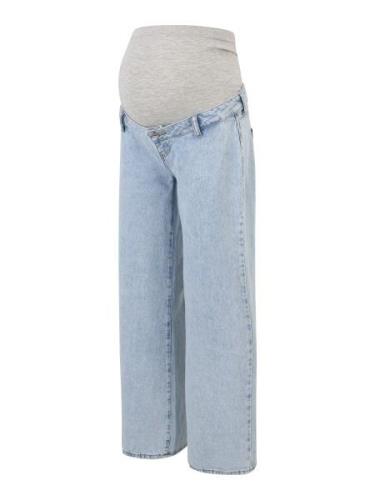 Only Maternity Jeans 'KANE'  blue denim / lysegrå
