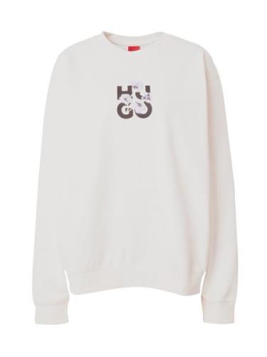 HUGO Sweatshirt 'Classic'  mint / lavendel / sort / hvid