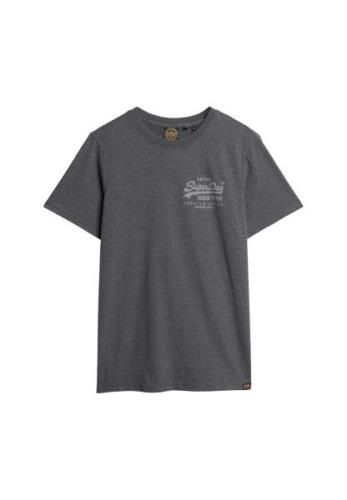 Superdry Bluser & t-shirts 'Heritage'  lysegrå / mørkegrå