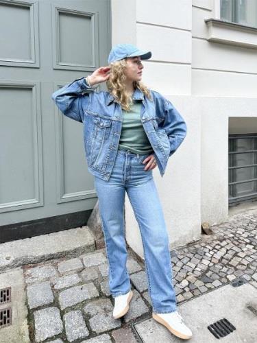 LEVI'S ® Overgangsjakke '90s Trucker'  blue denim