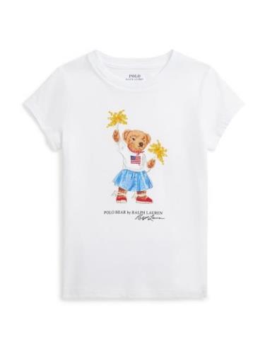 Polo Ralph Lauren Bluser & t-shirts 'SPRKLRBEARTE'  lyseblå / lysebrun...