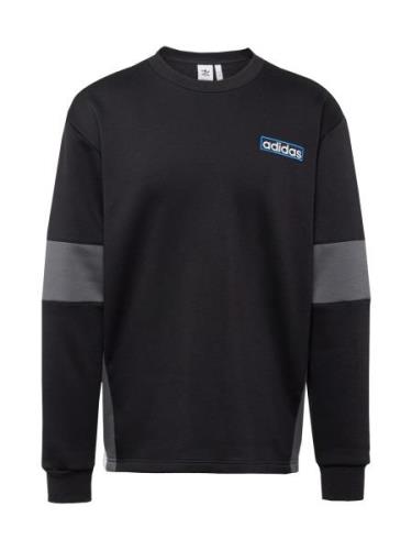 ADIDAS ORIGINALS Sweatshirt 'Adibreak'  royalblå / grå / sort / hvid