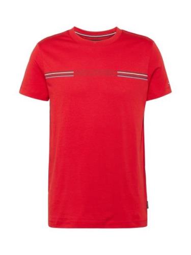 TOMMY HILFIGER Bluser & t-shirts  lyseblå / rød / sort / hvid