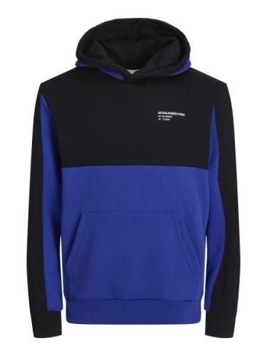 Jack & Jones Junior Sweatshirt  blå / sort / hvid