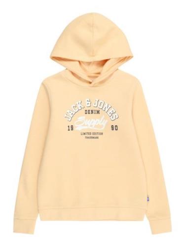 Jack & Jones Junior Sweatshirt  lyseorange / sort / offwhite