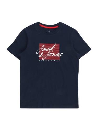 Jack & Jones Junior Shirts 'ZURI'  navy / rød / hvid