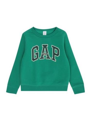GAP Sweatshirt  grøn / gran / offwhite