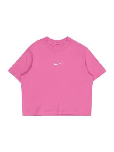 Nike Sportswear Bluser & t-shirts 'ESSNTL'  pink / hvid