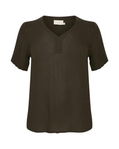 KAFFE CURVE Shirts 'Ami'  khaki