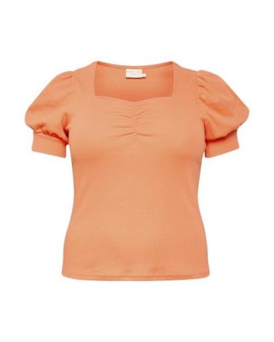 KAFFE CURVE Shirts 'Carina'  melon